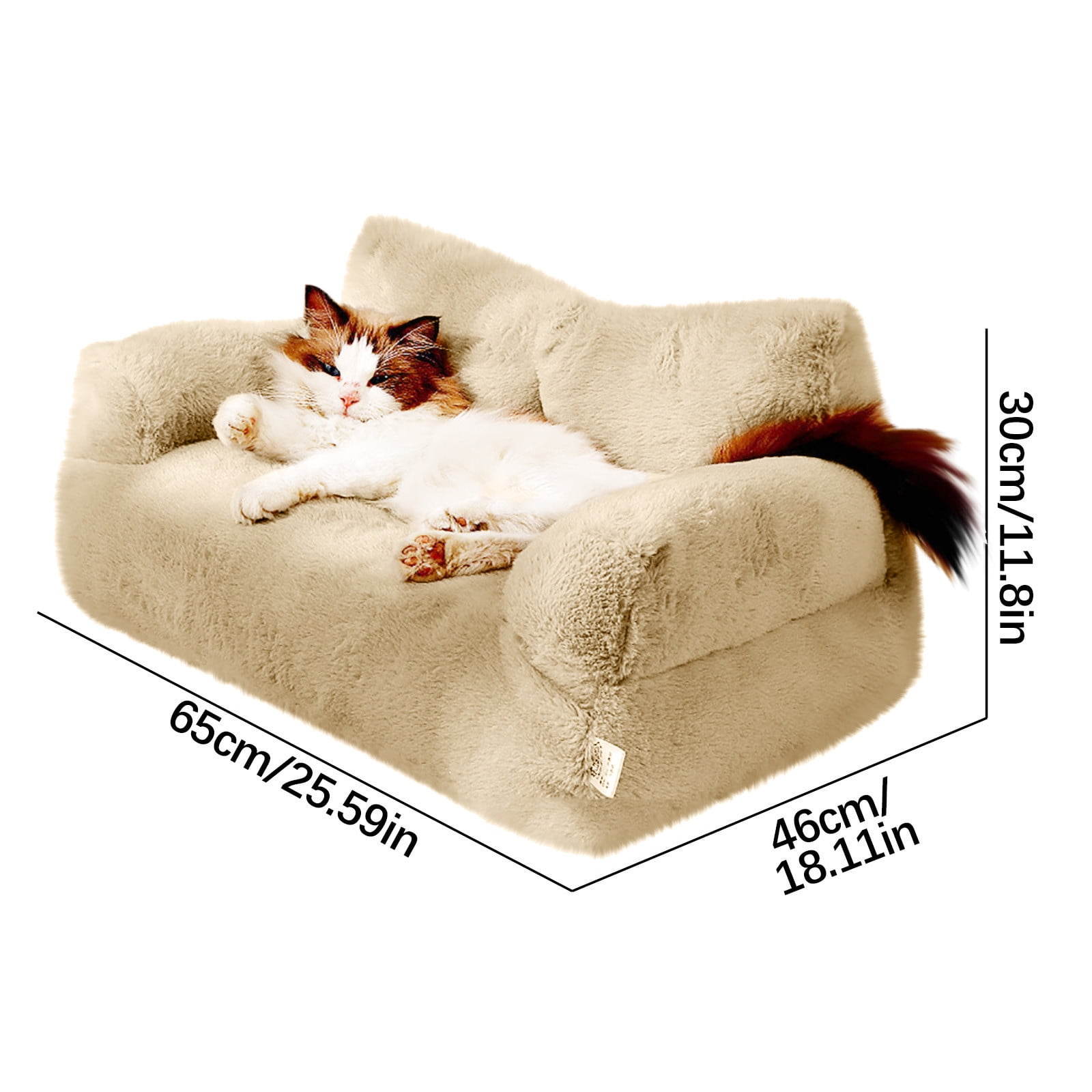 VBODN Dog Beds for Medium Sized Dogs Washable,Extra Large Dog Bed,Winter Warm Sofa Universal Pet Kennel Pet Mat Bed Supplies Pet Cushion,for Dogs & Cats Top Pet Bed