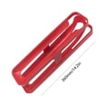 thumbnail image 3 of Dispensador de huevos para refrigerador de 2 niveles Portahuevos de cocina con desplazamiento automático (rojo), 3 of 3