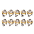 thumbnail image 1 of 10 Piezas de Aleación de Zinc '' Socket Input Output para Piezas de Guitarra Eléctrica Yuyangstore Jack de guitarra eléctrica, 1 of 8