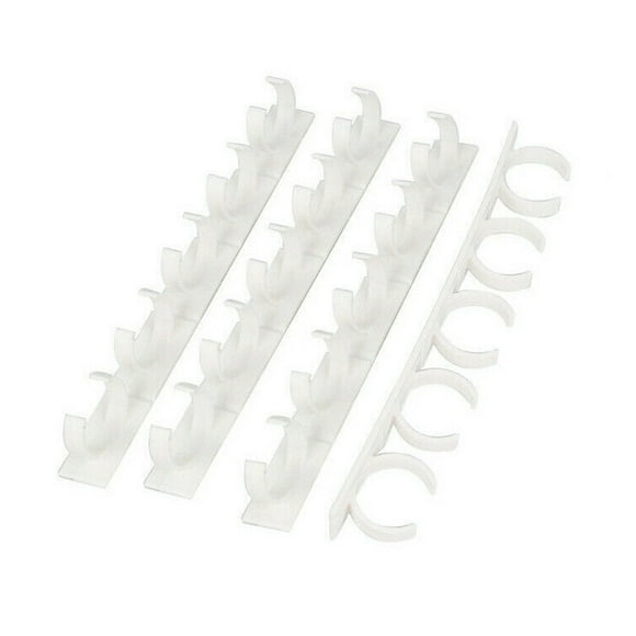 Zootealy 20Pcs Kitchen Spice Jar Rack Adhesive Seasoning Bottle Storage Holder Cabinet Organizer Wall Cabinet Door Hanging Spice Jars Clip Hooks