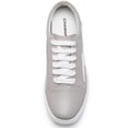 thumbnail image 4 of CMR CHAMARIPA Height Increasing Sports Shoes - Elevator Shoes Sneakers Women's - Gray Leather Sneakers 6 CM / 2.36 Inches, 4 of 5