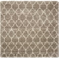 thumbnail image 2 of Nourison Amore Shag Trellis Stone 6'7" x SQUARE Area Rug, (7' Square), 2 of 8