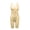 White, variant on COMVALUE Women's Lace Trim Shapewear Bodysuits Seamless Sexy Deep V Neck Body Shaper Butt Lifting Slimming Shorts (White, M)