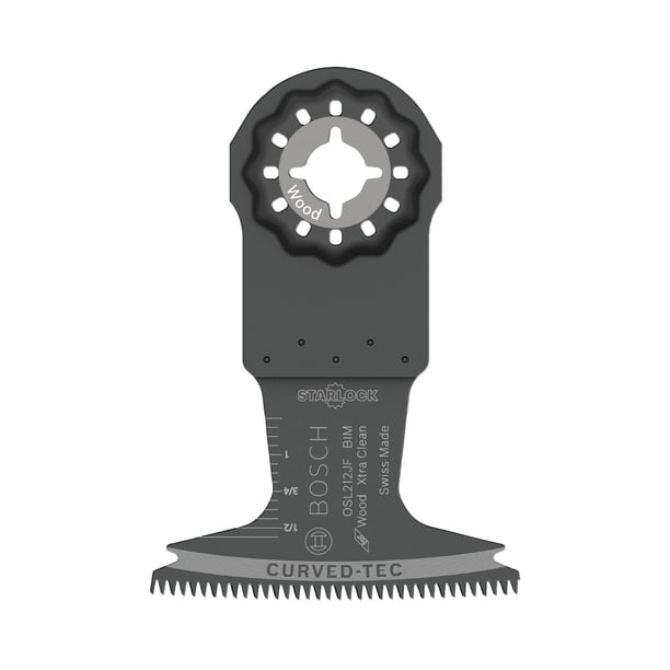 Cuchilla oscilante multiherramienta BOSCH OSL212JF para madera dura