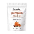 thumbnail image 1 of 4PACKS LENORIA Pumpkin Seed Oil 3000mg|180=900Capsules|ColdPressed|-, 1 of 5