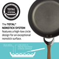 thumbnail image 4 of Circulon Symmetry Hard Anodized Nonstick Wok/Stir Fry Pan with Lid, 12 Inch, Chocolate, 4 of 5