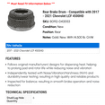 thumbnail image 2 of Rear Brake Drum - Compatible with 2017 - 2021 Chevy LCF 4500HD 2018 2019 2020, 2 of 2
