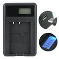 thumbnail image 1 of Battery Single Charger With Lcd SEIVI   Camera Battery Single Charger With LCD Display USB Intelligent   Desktop Charger For   E17, 1 of 8