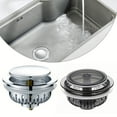 thumbnail image 5 of Universal Sink Drain Plug for Efficient Clog Free Filtering Kitchen Hair Catcher, 5 of 8