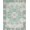 Light Blue Green Cream, Pattern 17, variant on Design&I 8'x10' Washable Area Rug Vintage Floral Medallion With Faded Trellis Botanical Accents for Dining Room, Large Office, Lounge, Snag-Free