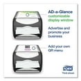 thumbnail image 3 of Tork 6432000 7.5 in. x 12.1 in. x 5.7 in. Xpressnap Counter Napkin Dispenser - Black, 3 of 6