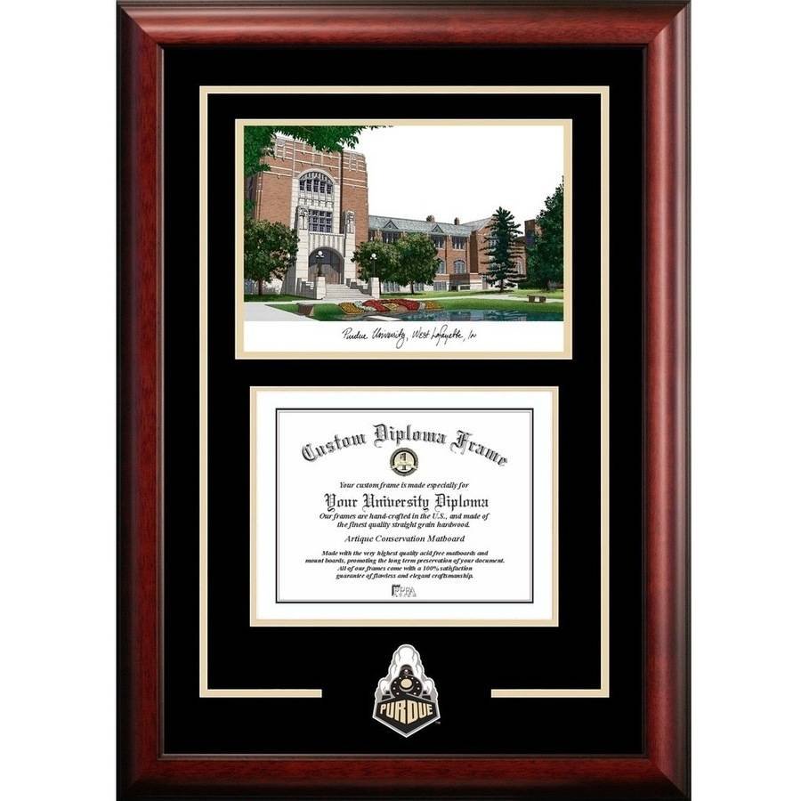 Campus Images Purdue University 7.625" x 9.625" Spirit Graduate
