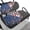 American Flag Butterfly Pattern, variant on Pzuqiu Fish Camo Golf Cart Seat Cover Set - Stretchable 2-Piece Protector for EZGO, Club Car & Yamaha - All-Weather Golf Cart Accessory