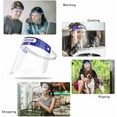 thumbnail image 5 of Durable Face Shield For Everyday Heroes, Transparent Face Shield With Adjustable Head Harness, Full Face Protection Against Drops, Saliva, Splashes, Oil, And Dust, Comfortable, 5 of 5