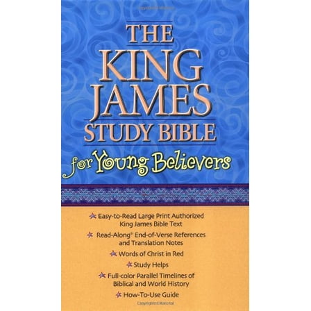 Pre-Owned The King James Study Bible for Young Believers (Hardcover) 0718003748 9780718003746
