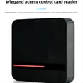 thumbnail image 3 of IP68 Waterproof Square Access Control Card Reader Wiegand 26/34 Bit Card Reader Access Control MF,1 * square access control card reader,Black, 3 of 6
