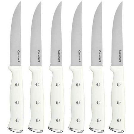 

CUISINART Triple Rivet Steak Knife Set White (6-Piece)