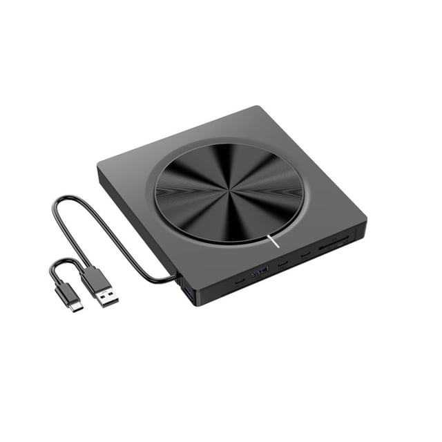 Ovzne 7-In-1 Usb 3.0 External Dvd/Cd/Vcd Player – Plug Play Portable Optical Drive