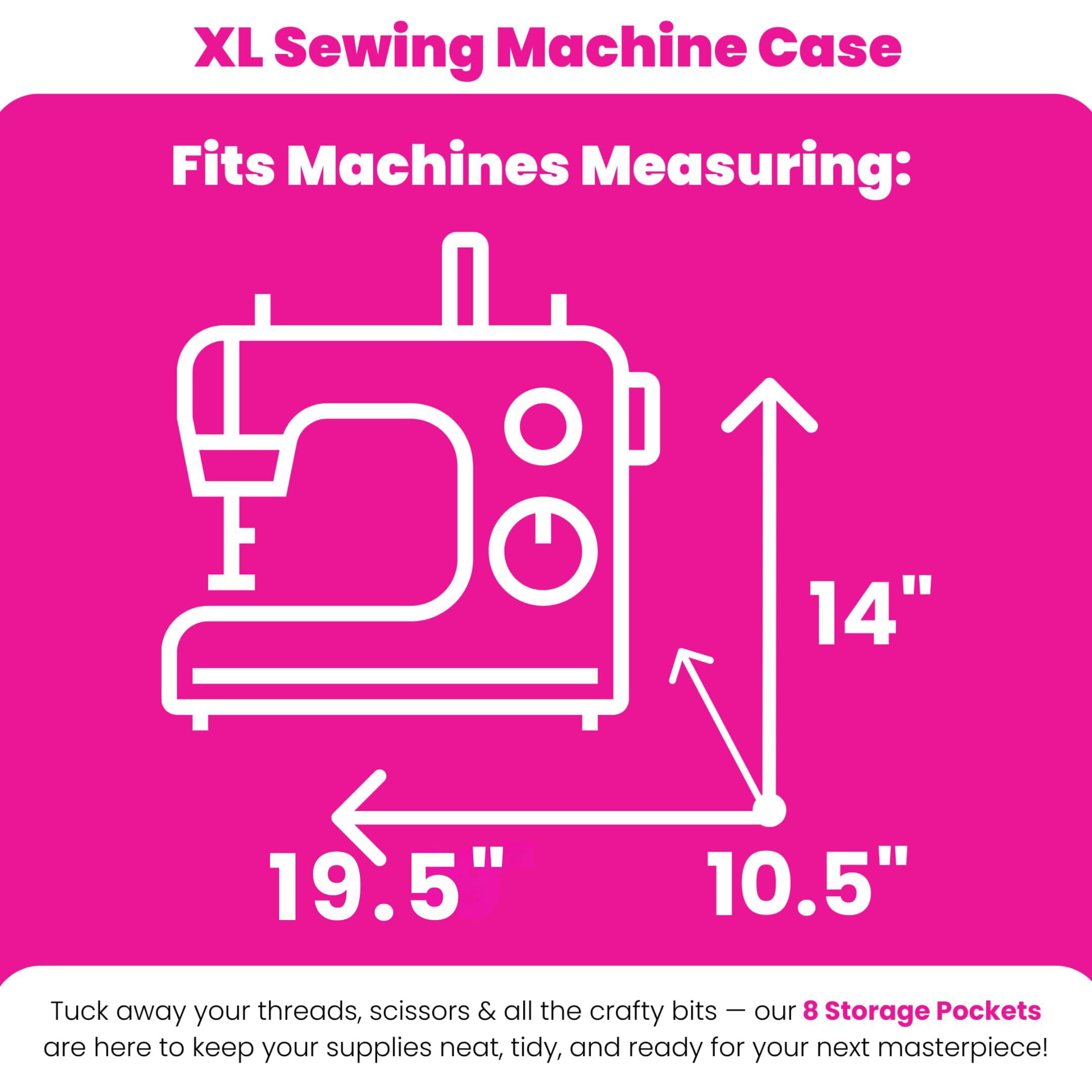 Everything Mary XL Rolling Craft Tote - Portable Sewing & Craft Organizer Case