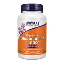 NOW Supplements, Glucosamine '1000' (GreenGrown® Glucosamine), Vegetarian, 90 Veg Capsules