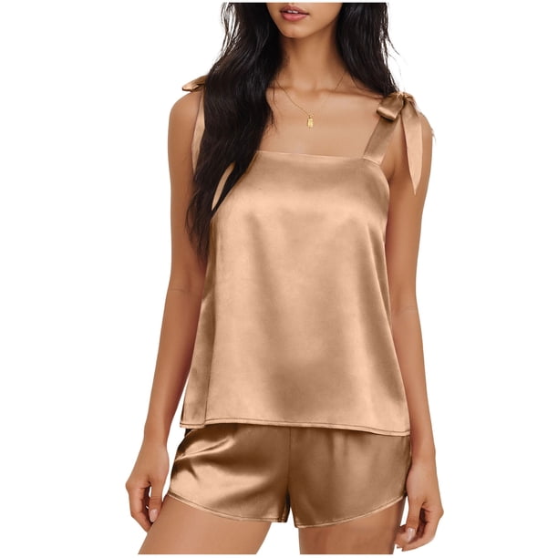 Fuera Del Hombro Tops para las Mujeres Manga Larga Casual sin Mangas Vendaje Sólido Y la Cintura Elástica Pantalones Cortos Conjuntos para el Verano