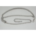 thumbnail image 3 of Hot Women Belt Silver Metal Chain Links Hip Waist New Elegant Dressy Fashion Accessories, 3 of 6