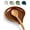 Dark Brown, variant on Spoon Rest for Stove Top, 5 inch Large Cooking Spoon Holder for Kitchen Countertop Ceramic Ladle Holder for Spatula, Tong, Heat-Resistant, Farmhouse Kitchen Decor for Father‘s Day, Black