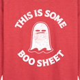 thumbnail image 2 of Instant Message - This Is Some Boo Sheet - Women's Lightweight French Terry Pullover, 2 of 6