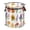 A Simple Design And Flat Colors, variant on Pop-Up Collapsible Laundry Hamper With Zippered Lid Dual Handles 50L A Simple Design and Flat Colors