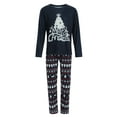 thumbnail image 3 of Christmas Pajamas for Family Matching Pajamas Set Xmas Christmas tree Holiday Sleepwear, 3 of 10
