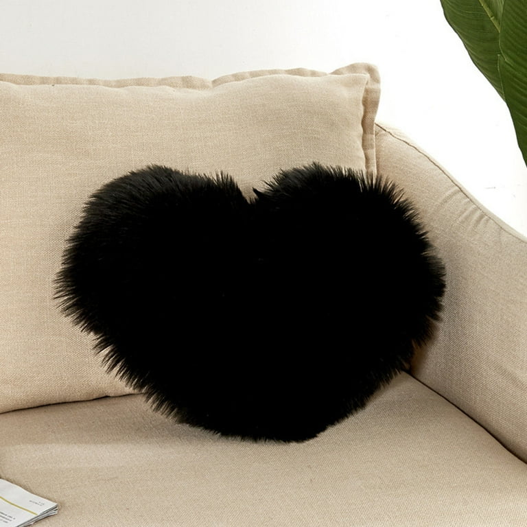 Oversized heart cheap pillow