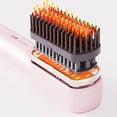 thumbnail image 4 of Cepillo Alisador De Cabello, Alisador De Cabello Iónico Negativo Con 4 Configuraciones De Calor, Dientes Anti Escaldaduras, Peinado Doble Para Cabello Liso Y Rizado,, 4 of 7