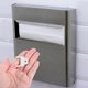 thumbnail image 3 of GOOHOCHY Dispensador de papel higiénico con llave, accesorio para baño público, 4 unidades, 3 of 8
