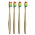 thumbnail image 2 of Environmental Toothbrush Natural Biodegradable Wood Adult Toothbrush, 2 of 7