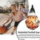 thumbnail image 3 of Bolsa de transporte de baloncesto, almacenamiento de malla, soporte para pelotas deportivas para entrenador, adultos y niños, 3 of 7