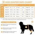 thumbnail image 2 of 3 Pack Avont Washable Female Dog Diaper with Suspender, Reusable Girl Doggie Diapers for Small Medium Large Doggy in Heat Cycle Period Incontinence -L, 2 of 6