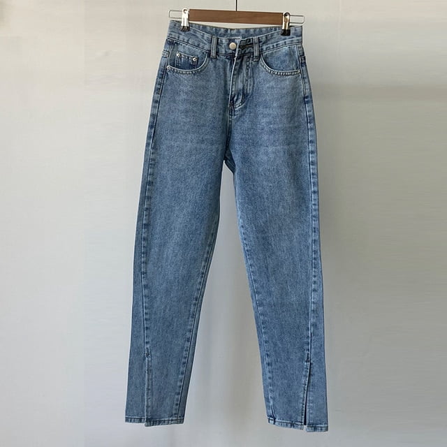 FOLUNSI Flare Jeans Women Denim Pants 