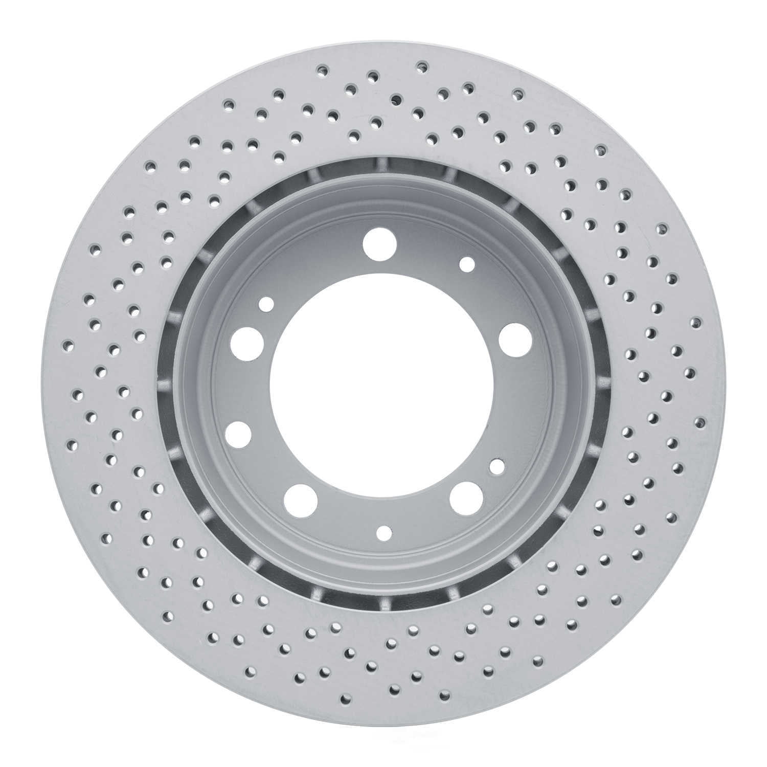 Rear Dynamic Friction Company GEOSPEC Coated Brake Rotor 624-02027 (1) For 1994-1998 Porsche 911