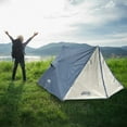 thumbnail image 6 of CLAM Quick-Set Apex 8 x 8 Ft Portable Outdoor A-Frame Camping Tent, Blue, 6 of 11