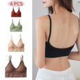 thumbnail image 2 of ZXYOUPING 4 PCS Sujetador De Copa Completa Lencería De Talla Grande Para Las Mujeres Belleza Espalda Delantera Ropa Interior Deportiva 3 En 1 Push Up Corsé, 2 of 4