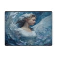 thumbnail image 2 of Area Rug Indoor 63"x48"in Non-Slip Wear Resistant Floor Mats Soft Large Carpets for Living Room Bedroom Home Decor Pure and Innocent Angel, 2 of 7