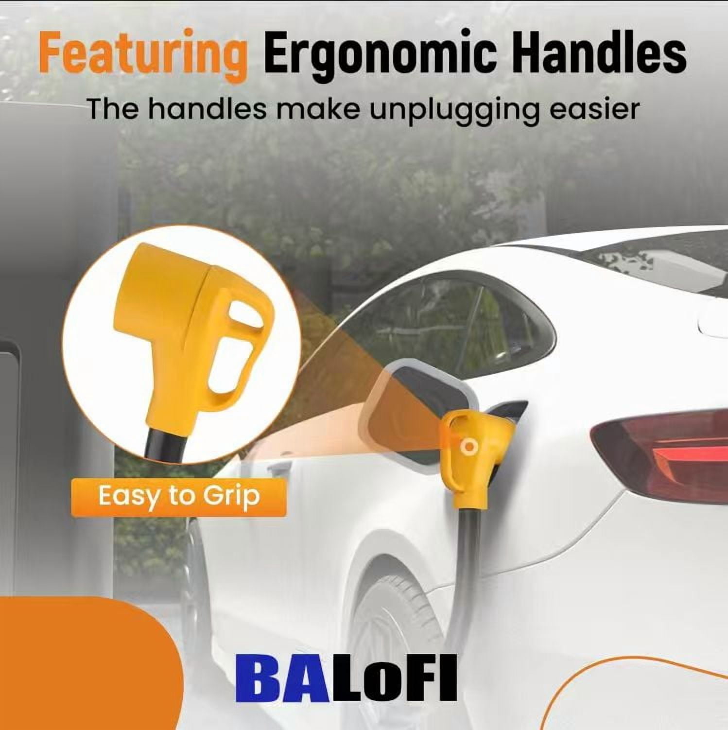 BALoFI 50A Y Splitter 3Ft NEMA 14-50P to 2X14-50R for RV EV Charger