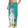 thumbnail image 6 of Gukieu Happy easter Print Men's Home Trousers, Elastic Drawstring Home Pajamas Clothing Suitable for Adult Men-X-Large, 6 of 6