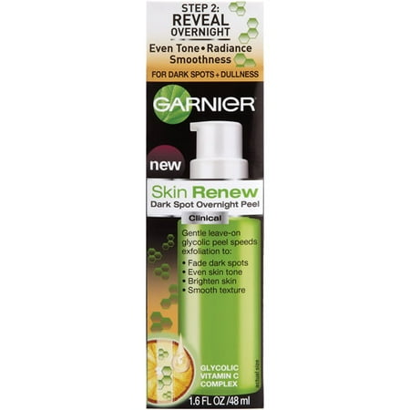 garnier clinical overnight renew peel oz spot skin dark