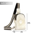 thumbnail image 2 of FORMRS Womens Crossbody Sling Bag Travel Daypack Shoulder Chest Backpack, Sunshine, 2 of 7