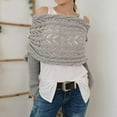 thumbnail image 2 of YooGuoGuo Knitted Shrugs for Women with Sleeves Elegant Scarf for Women with Sleeves Sweater Shawls and Wraps Cardigan Cape Coat, 2 of 9