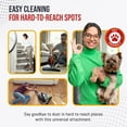 thumbnail image 5 of Genuine MP Soft Touch Deluxe Vacuum Cleaner or Central Vac Hardwood and Bare Floor or Wall Brush. Natural Delicate Horse Hair Bristles for Thorough Cleaning. (12 Inch), 5 of 8