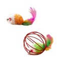 thumbnail image 2 of mmirethe Bell Sound Cat Toy For Gently Attracting And Engaging Cats Exercise Cats Body Shape Mouse Cat Toy type+2, 2 of 6