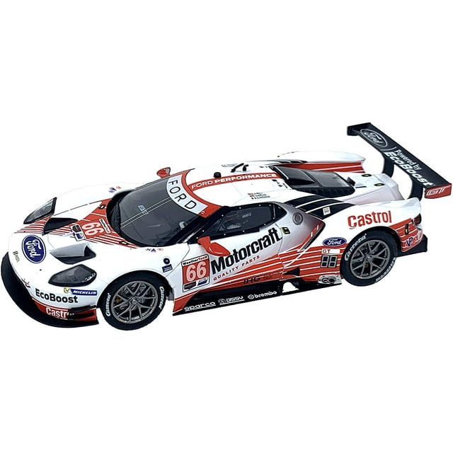 Carrera 30913 Ford GT Race Car No. 66 132 Scale Digital Slot Car