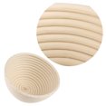 thumbnail image 1 of Panier Étanche au Pain, Panier Rond de Fermentation, Panier à Pain en Rotin, Panier Rond Étanche pour Pain et Pâte, 1 of 8